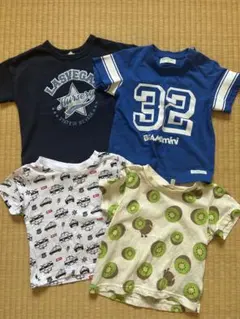 ベビーTシャツ4枚セット　まとめ売り　90.95のサムネイル