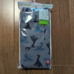 【新品未開封】UNIQLO 恐竜柄 リラックスフィット レギンス 110