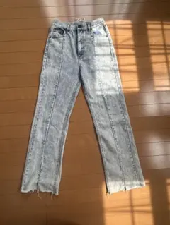 Y2K 平成 Ridas レースアップ レイヤード デニムフレアパンツ - メルカリ