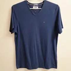 HILFIGER DENIM　Vネック　紺　Tシャツ　XLのサムネイル