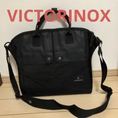 VICTORINOX 黒　ビジネスバックのサムネイル