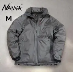 NANGA オーロラテックス スタンドカラーダウンジャケット モカグレー M