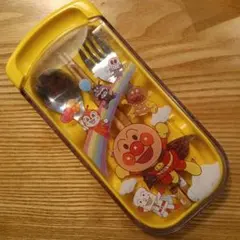 アンパンマン カトラリーセット ３点セット　お弁当　フォーク　箸　スプーン　子供