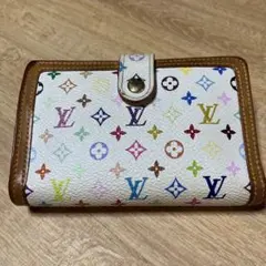 ルイヴィトン モノグラム ポルトフォイユ ヴィエノワ ホワイト マルチカラー
