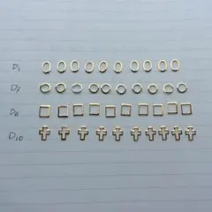 ネイルパーツ40個300円