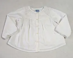 babyGAP　白いコットンカーディガン 90サイズ