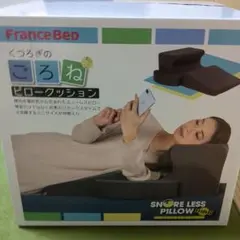 FranceBed スノーレスピロー ミニ ダークブラウン