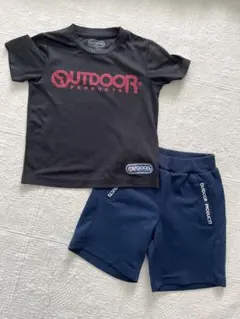 アウトドアプロダクツ　キッズTシャツ　パンツセット　120
