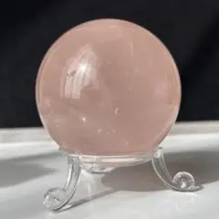 セール　ローズクォーツ　スフィア　59mm
