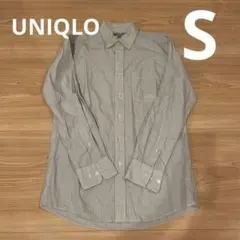 S UNIQLO ユニクロ メンズ ストライプワイシャツ Ｙシャツ