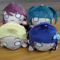 イキヅライブ 寝そべりぬいぐるみ4種セット