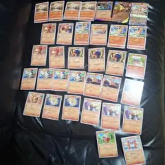 ポケモンカード 炎タイプ 28枚セット