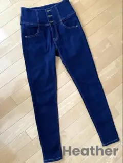 heather デニム