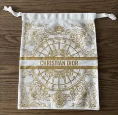 ディオール　2024ホリデー　クリスマス　限定　巾着ポーチ