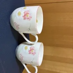 Anna Umemiya マグカップ 2客セット 花柄