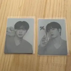 BTS MONOCHROME MINI Photo Card JIN