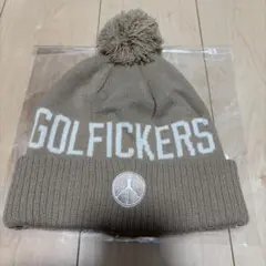 Golfickers ニットキャップ ビーニー 新品美品 - メルカリ