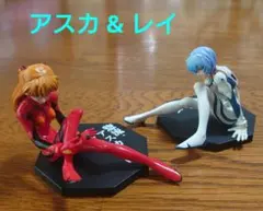 新世紀エブァンゲリオン　アスカ & レイ　フィギュア　バンダイ 2006