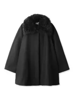 最終値下げ　 Fray I.D 2WAYファーカラーテントラインコート