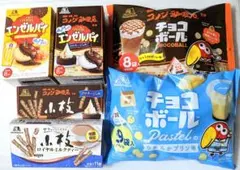 コメダ　小枝　エンゼルパイ　チョコボール　クロネージュ　キャラメル　プリン　ティのサムネイル