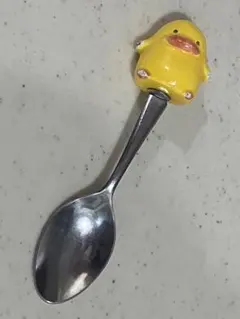 【レトロ】マザーグースの森 PIYOPIYO 陶器製 スプーン