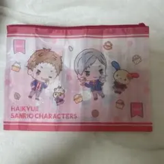 ハイキュー サンリオ キャラクター ポーチ
