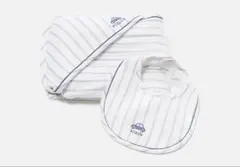 ジェラートピケ ストライプ ガーゼ おくるみ スタイ 車