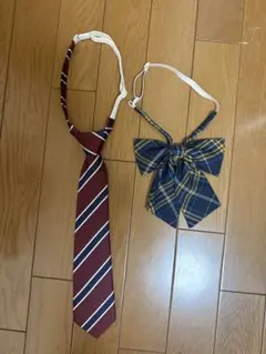 学生服 ネクタイ リボン 2点セット