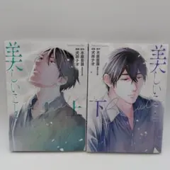 美しいこと 上下巻セット　　木原音瀬／犬井ナオ
