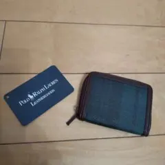 Polo Ralph Lauren ブラックウォッチミニ財布新品未使用コイン入れ