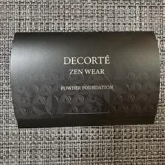 DECORTÉ コスメデコルテ ゼン ウェア パウダーファンデーション サンプル