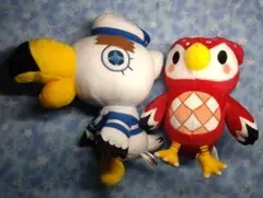 401 あつまれどうぶつの森　ぬいぐるみ　フーコ　ジョニー　２体セット　レア