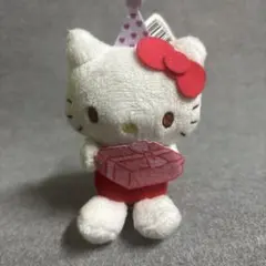 新品タグ付き モンチッチ×ハローキティ アニバーサリーパーティーマスコット