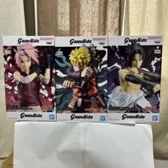 NARUTO Grandistaナルト サスケ サクラ フィギュア セット