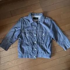 ジーナシス デニムジャケット 七分丈