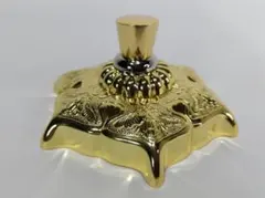 【六葉金具】３寸ｘ２点 社寺仏閣、神輿、山車、社寺金具です。直径90ｍｍ