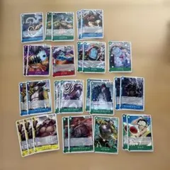 ワンピースカード　クロコダイル　ジンベエ　ウソップのサムネイル