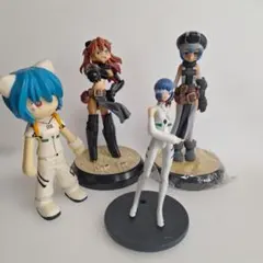 [訳あり] 新世紀エヴァンゲリオン フィギュア[綾波レイ]&[アスカ]