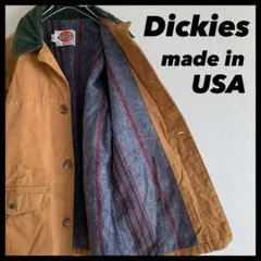 古着　希少カラー　USA製　dickies ブランケット　コーデュロイ　緑　16