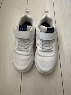 GAP ホワイト スニーカー マジックテープ　20センチのサムネイル
