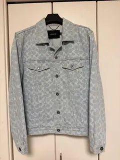 デニムジャケット 総柄 シグネチャー 美品✨COACH 金ボタン　L Rakuten | ジャケット デニム OUTLET｜【公式】シグネチャー COACH 男女兼用 ジャケット・アウター