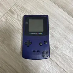 ゲームボーイカラー パープル 本体　ジャンク品