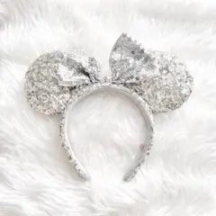 ディズニー カチューシャ スパンコール