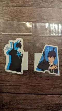 早川アキ AKI ステッカー 2枚セット チェンソーマン
