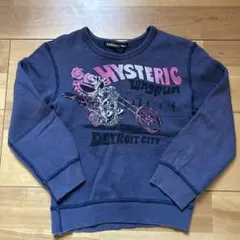 HYSTERIC MINI トレーナー ネイビー　100