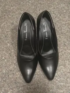 Romeo Valentino ブラックパンプス