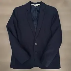 H&M ネイビー ブレザー EU128