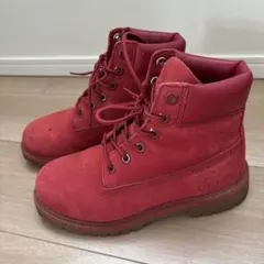 Timberland 6インチ プレミアム ブーツ レッド
