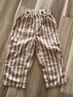 【新品・未使用】BOBSON 男の子 ストライプ 長ズボン110センチ