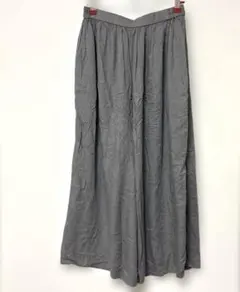 UNIQLO ワイドパンツ ガウチョパンツ スリット入り Mサイズ